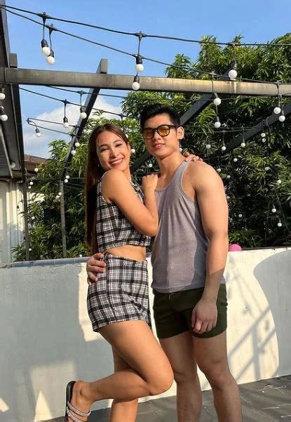 Armani Hector with his gf .